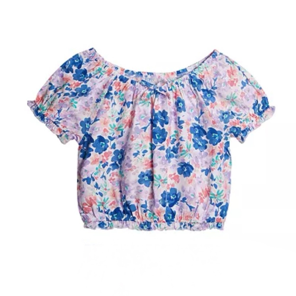 Epic Threads Toddler Girls Floral Print Smock Top